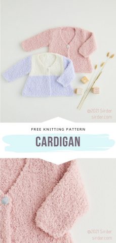 Beautiful Knitted Baby Cardigans - Free Patterns