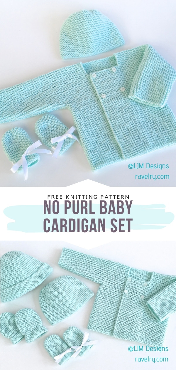 Baby Cardigan Set