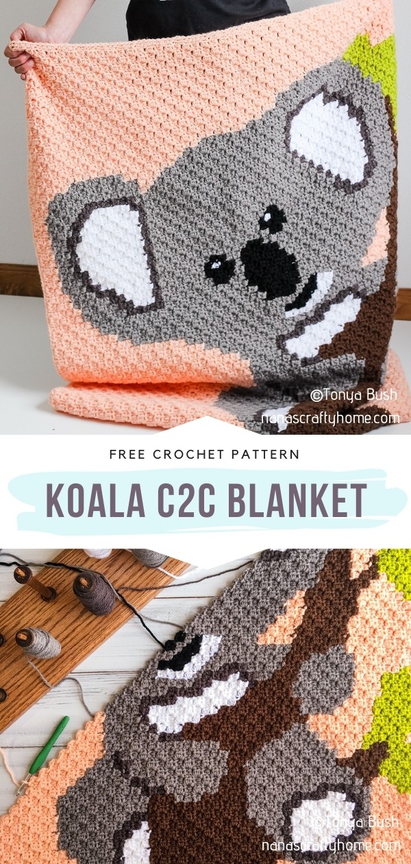 Koala C2C Blanket