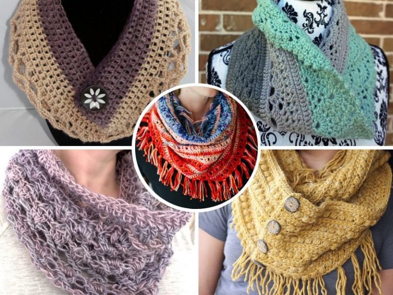 Feminine Crochet Cowls
