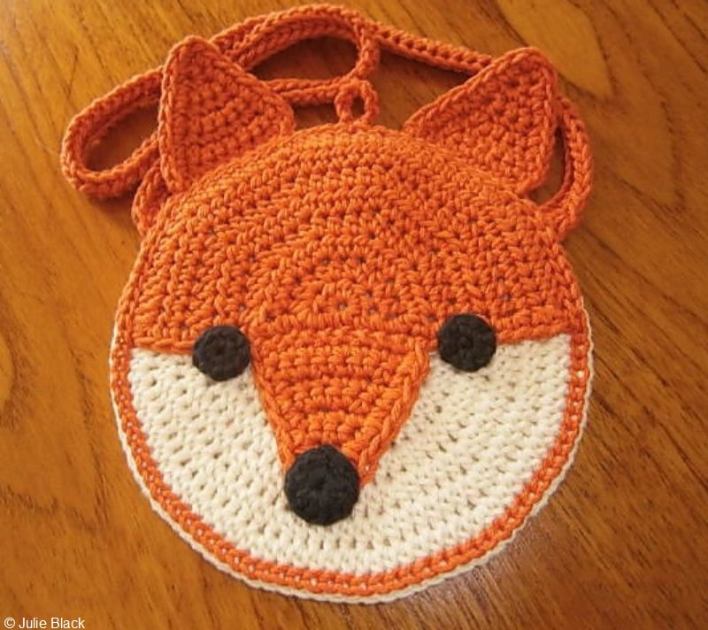 Crochet Fox Bag