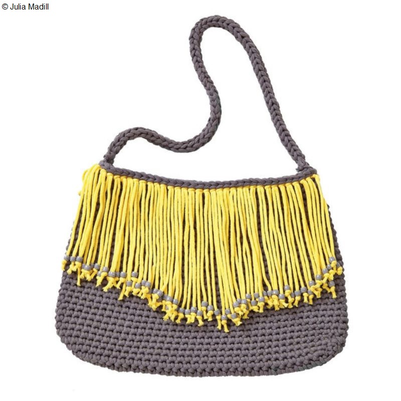 Fringe Benefits Bag Free Crochet Pattern