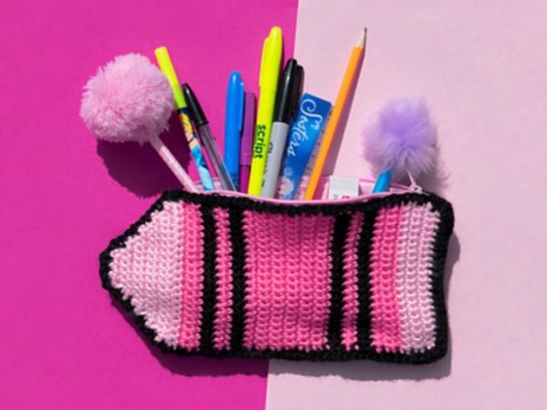 Funky Pencil Case Ideas Free Crochet Patterns