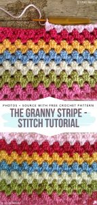 Colorful Textured Stitches with Free Crochet Patterns