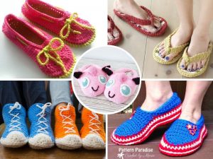 Great Family Crochet Slippers