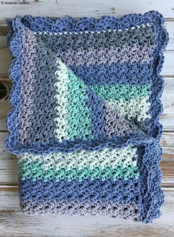 10+ Textured Baby Blanket Ideas and Free Crochet Patterns