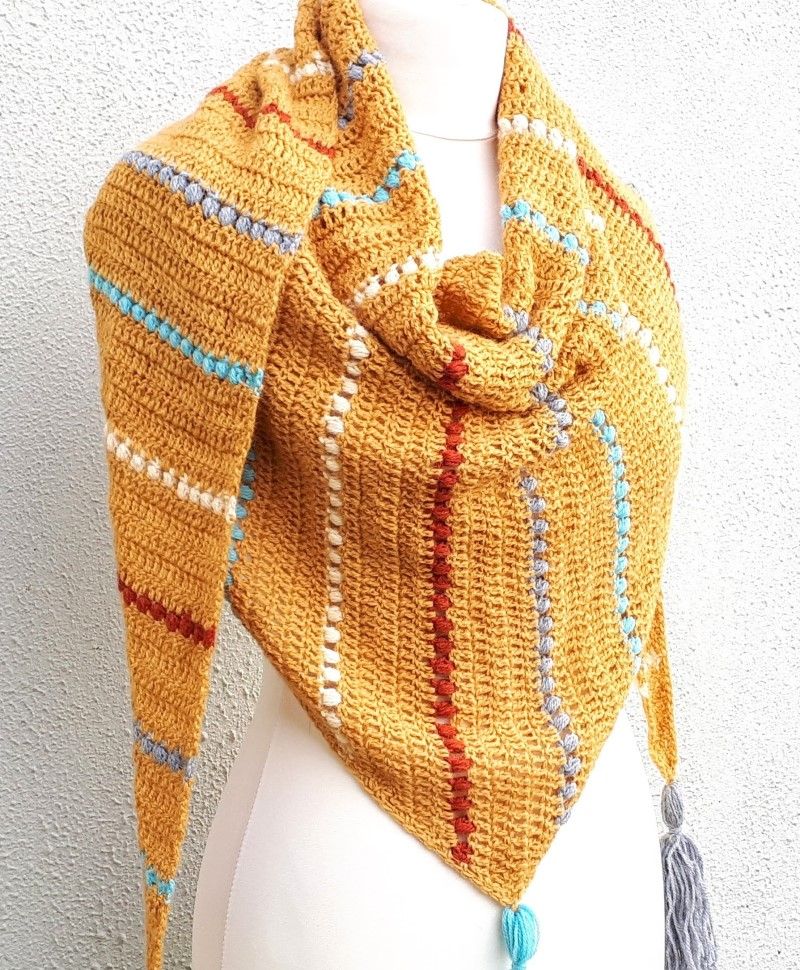 Jewel Wrap Free Crochet Pattern