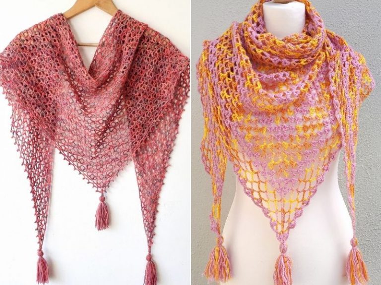 Light Summer Shawls Free Crochet Patterns