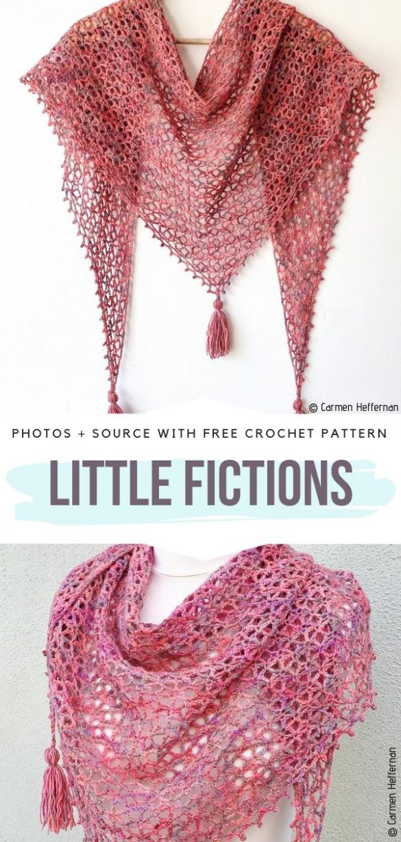 Super Light Summer Shawls - Free Crochet Patterns