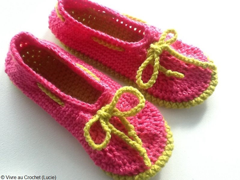 Crochet Mocassins
