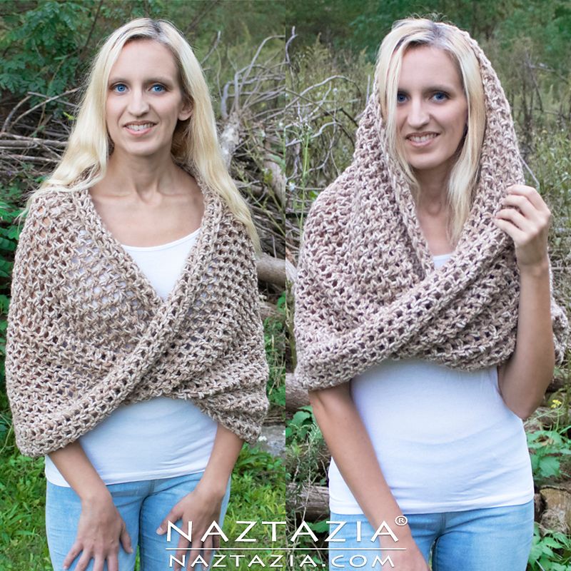 Mobius Shawl Wrap Free Crochet Pattern