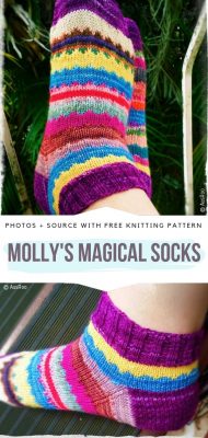 Children's Knitted Socks - Free Patterns