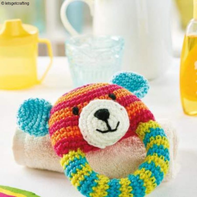 The Most Adorable Crochet Baby Rattles - Free Patterns