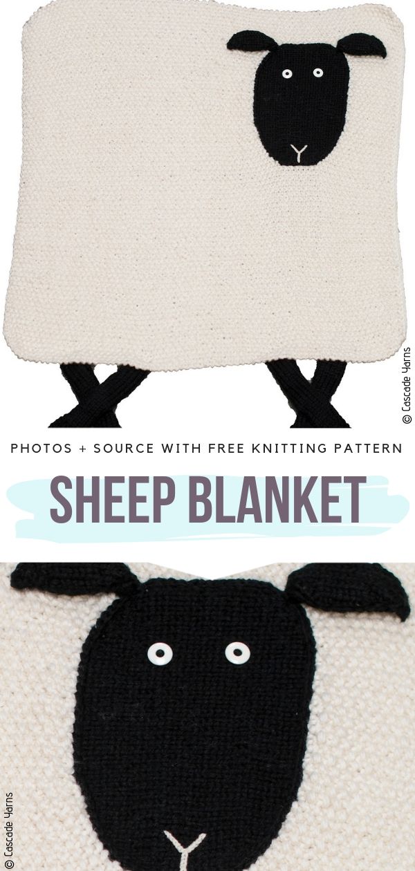 Sheep blanket knitting discount pattern