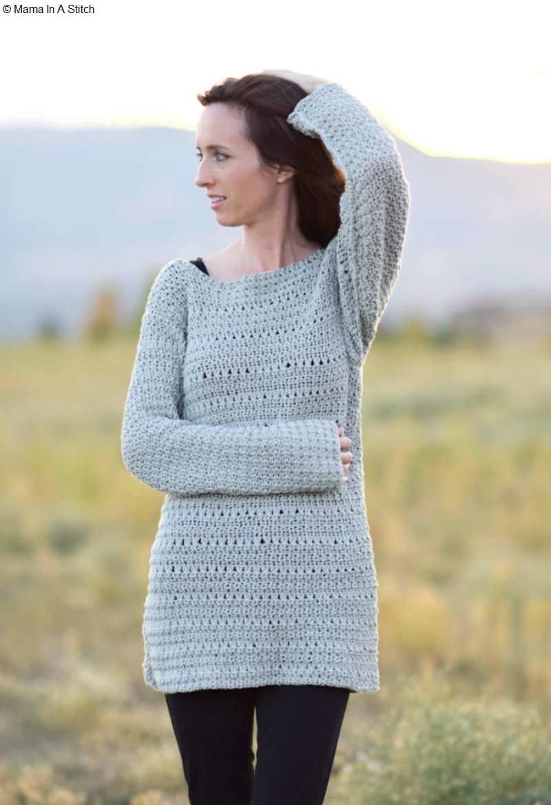 Easy Crochet Pullover