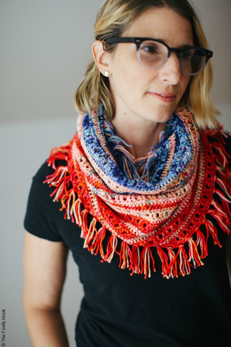 Yarn Patch Cowl