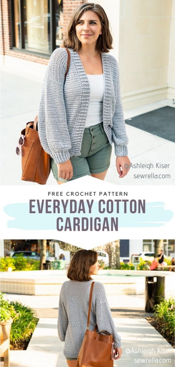 Comfy Crochet Cardigans for Autumn - Free Patterns