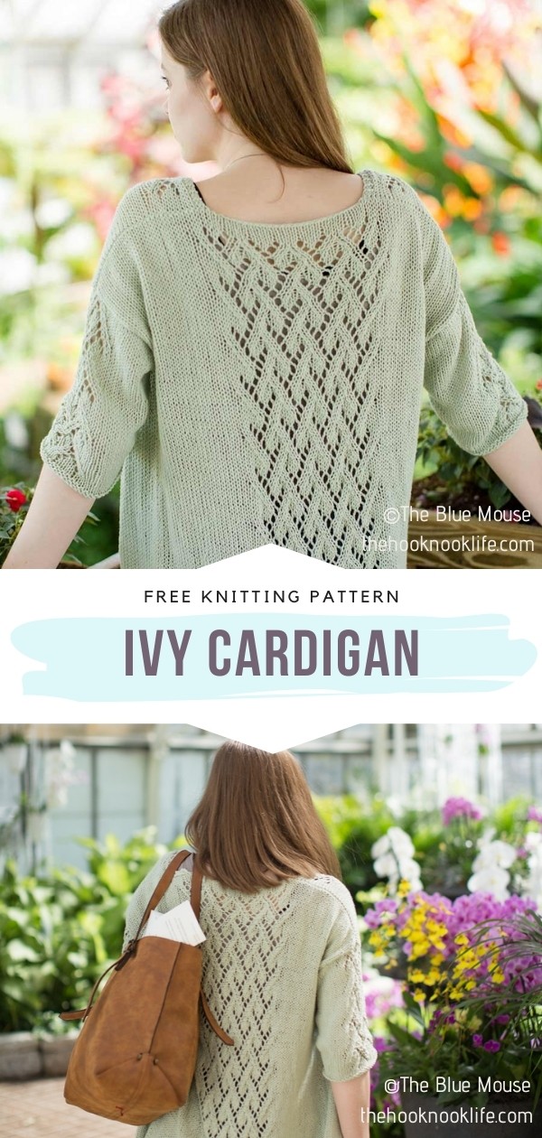 Lacy Knitted Cardigan