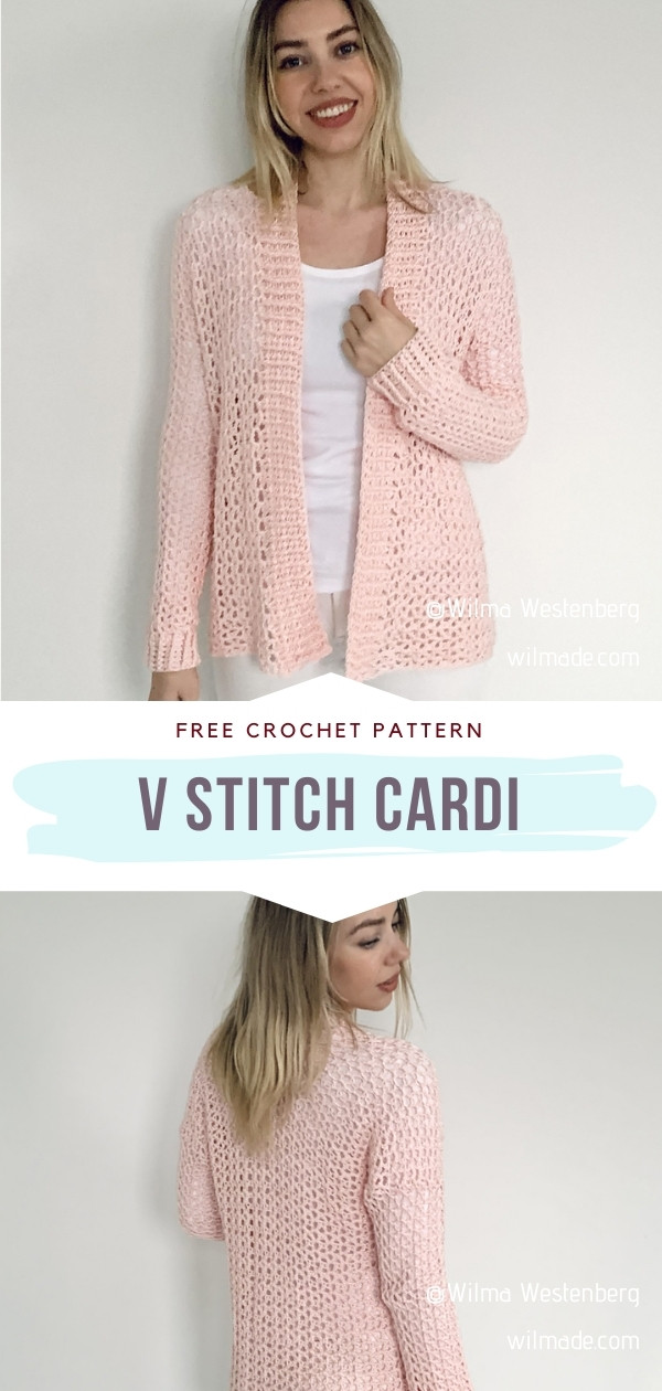 V Stitch Cardi
