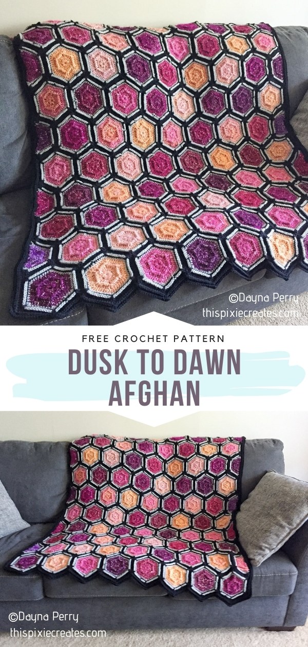 Crochet AHexagons Pattern