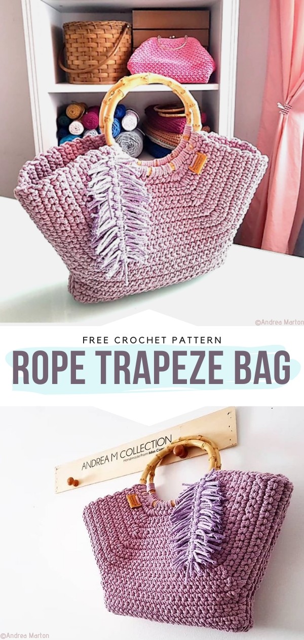 Chic Everyday Crochet Bags and Purses - Free Patterns