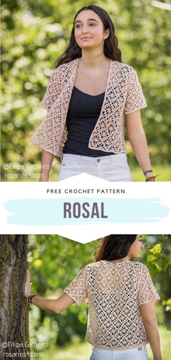 Lacy Cardigans for Summer - Free Crochet Patterns