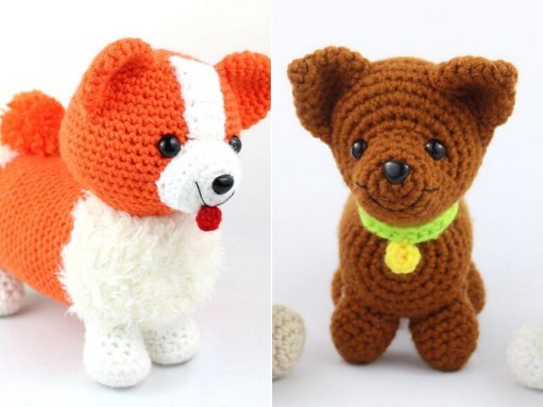 Adorable Dogs amigurumi Free Crochet Patterns