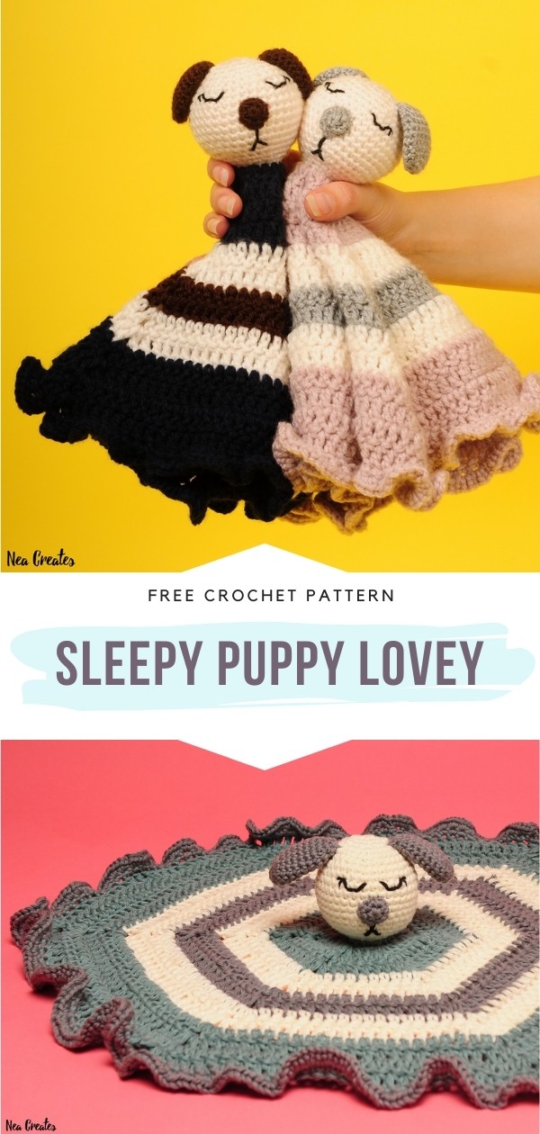 Crochet Puppy Lovey
