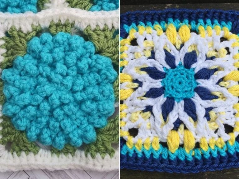 Amazing Afghan Squares Free Crochet Patterns