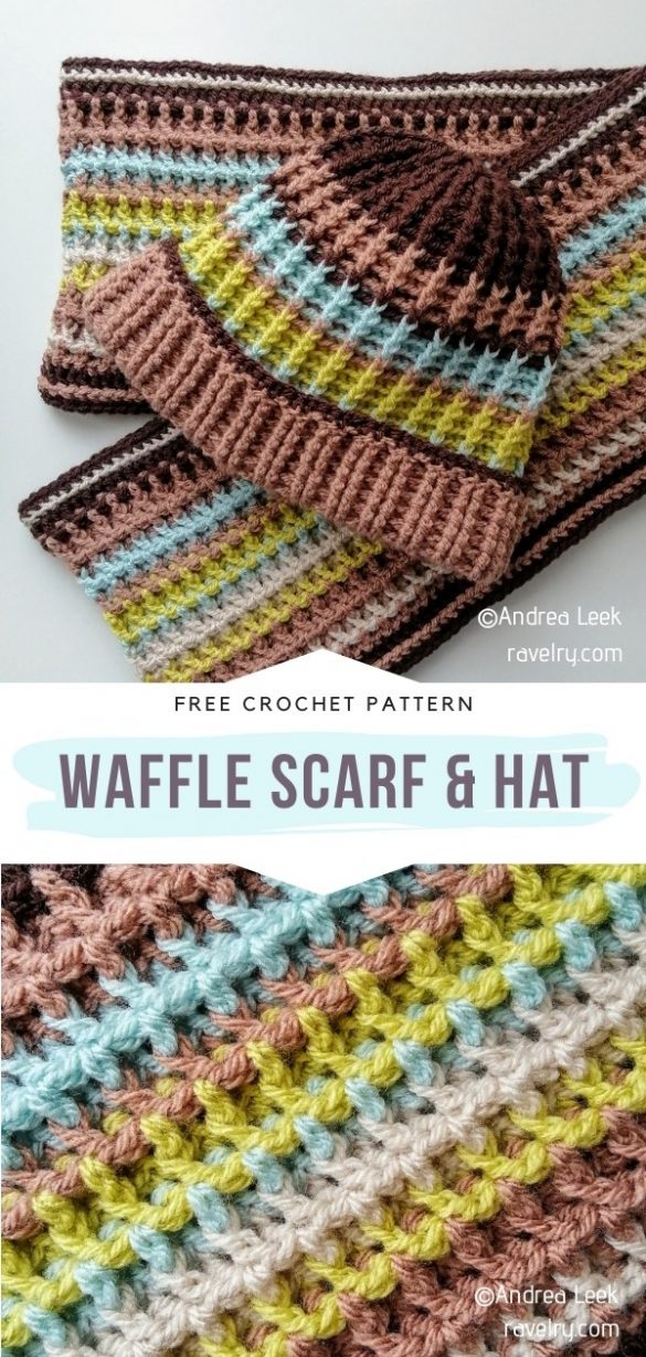 beautiful-waffle-stitch-free-crochet-patterns