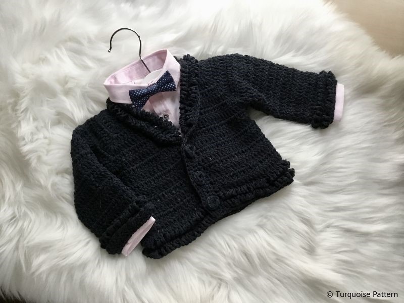 Crochet Baby Cardigan