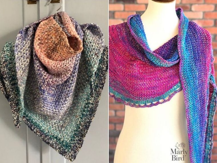 Charming Crochet Cake Shawls - Free Patterns