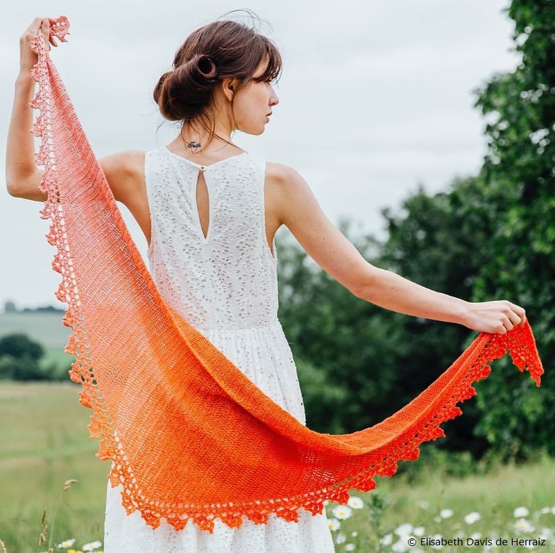 Casablanca Shawl Crochet Pattern