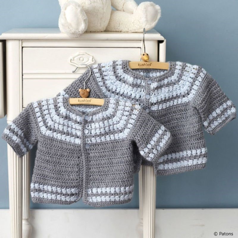 Lovely Crochet Baby Cardigans