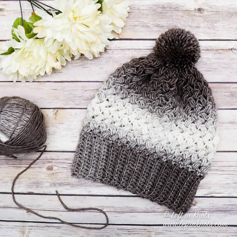 Coffee Bean Beanie Free Crochet Pattern