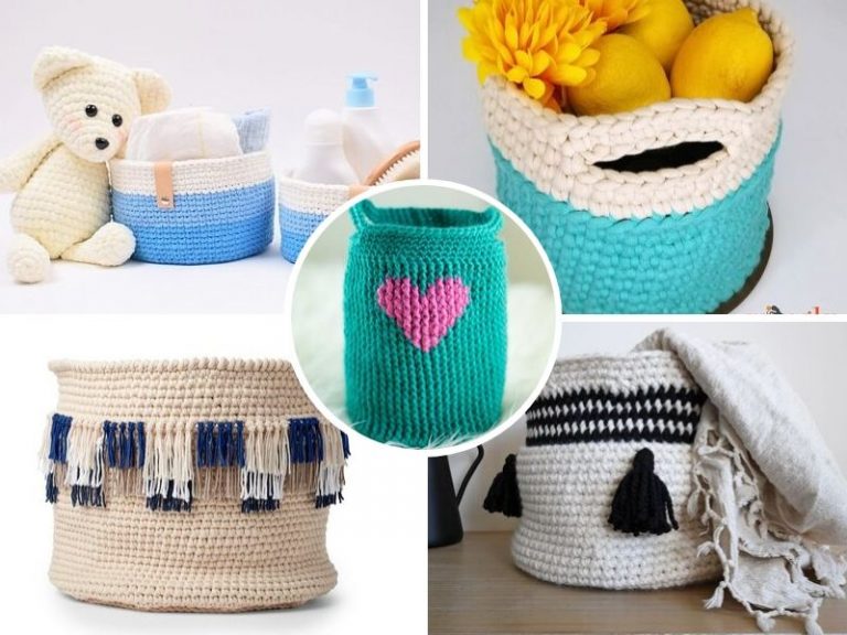 Crochet Basket Ideas