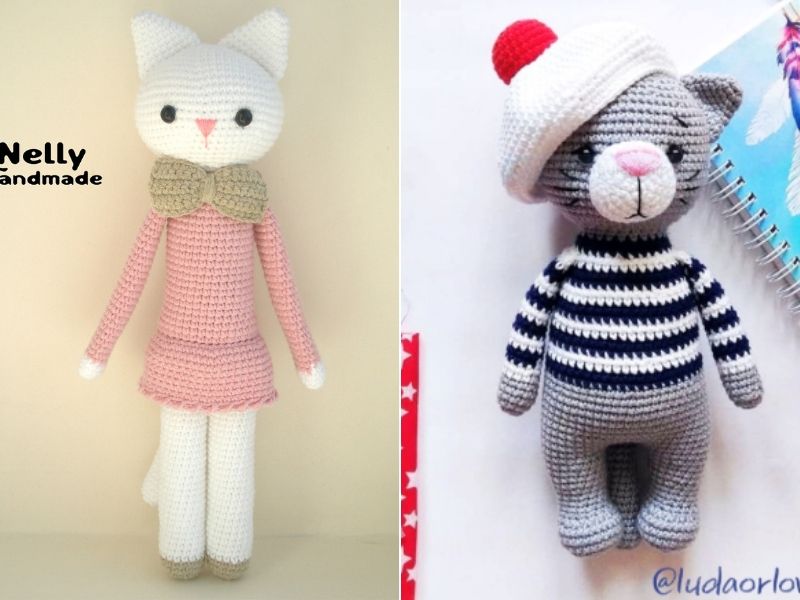 Cute Amigurumi Cats Free Crochet Patterns