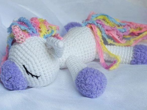 crochet plush unicorn free pattern