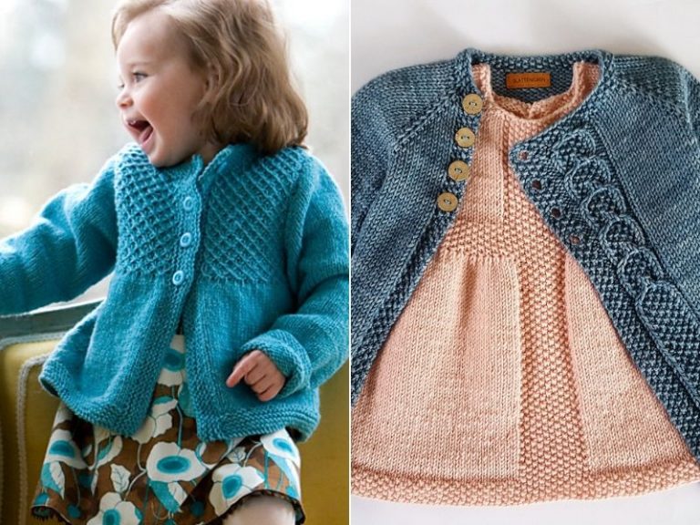 Elegant Toddler Cardigans Free Knitting Patterns