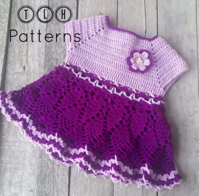 Cute Crochet Baby Dresses - Ideas and Free Patterns