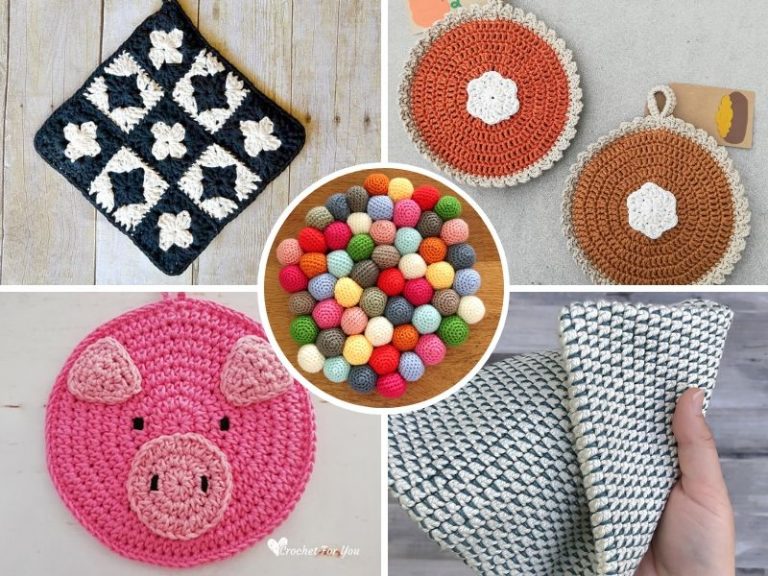 Fantastic Crochet Potholders Ideas - Our Top Picks with Free Patterns