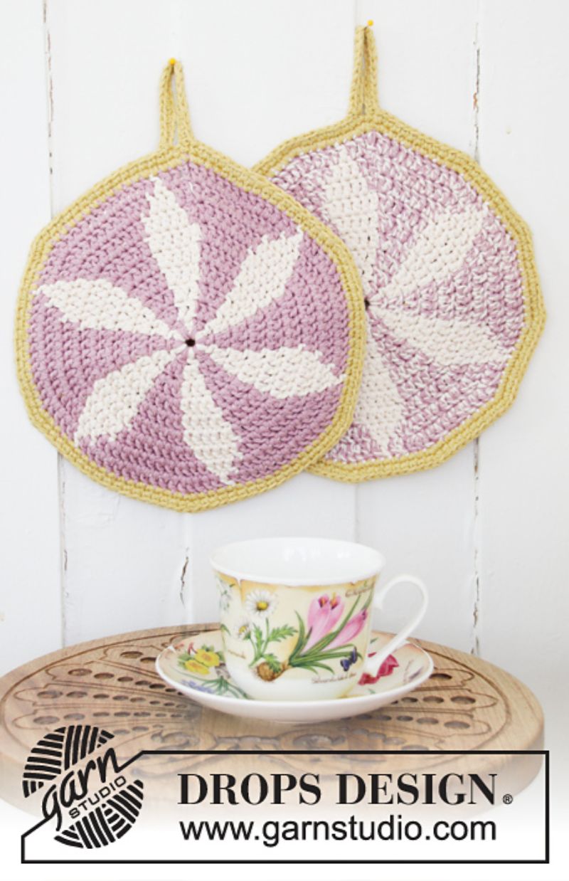 Floral Potholders