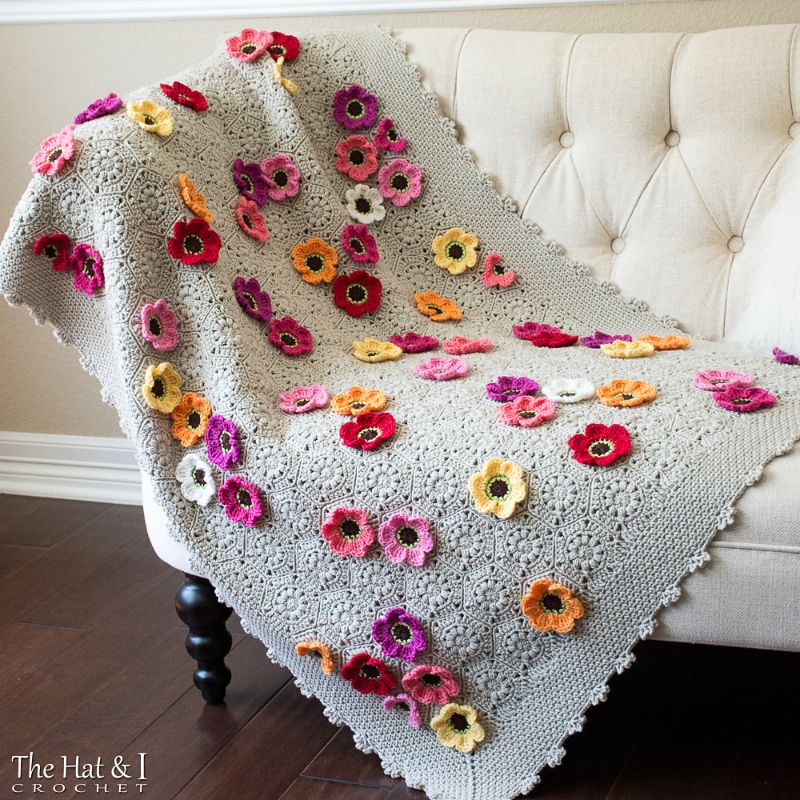 Crochet Flowerghan