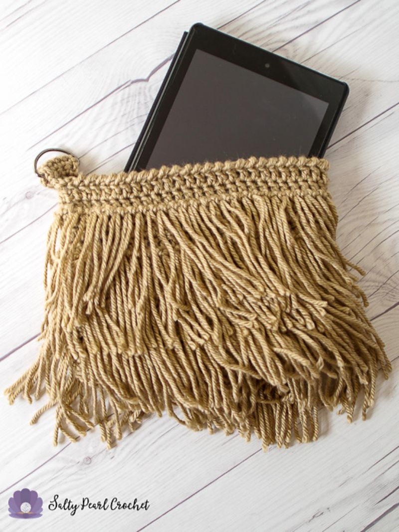 Fringe Clutch Purse