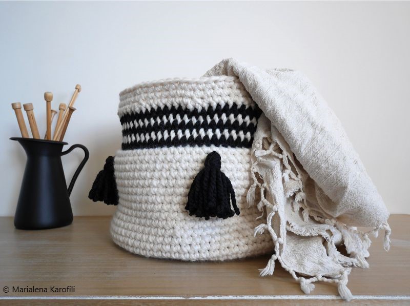 Maja Basket Free Crochet Pattern