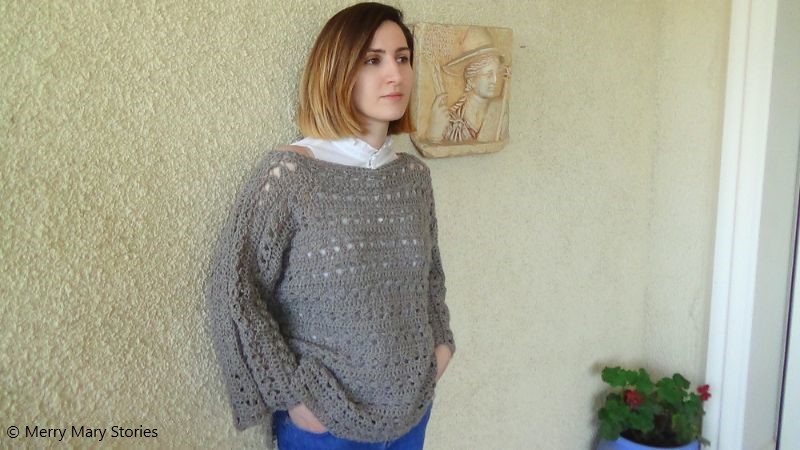Mocha Lacy Sweater