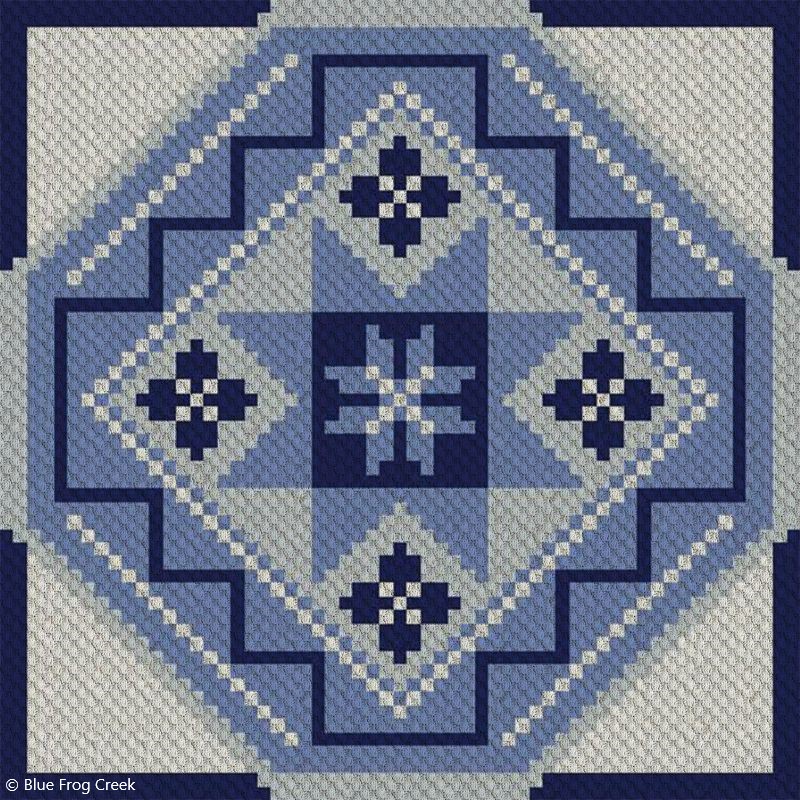 Crochet Stars C2C Lapghan