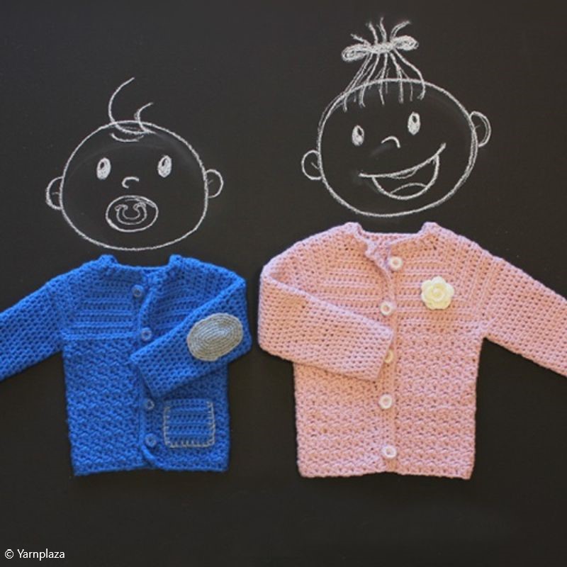 Crochet Baby Cardigans