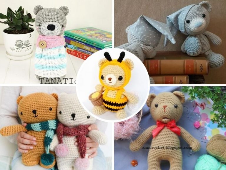 Precious Crochet Teddy Bears
