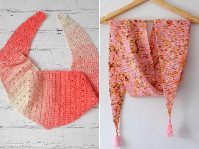 Pretty Crochet Scarves Free Patterns